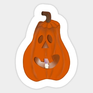 Spooky pumpkin Sticker